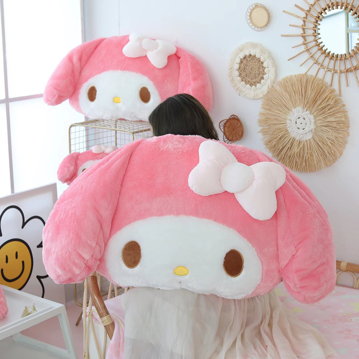 100CM My Melody Plush Pillow Sanrio Stuffed Doll – Pets N Plants