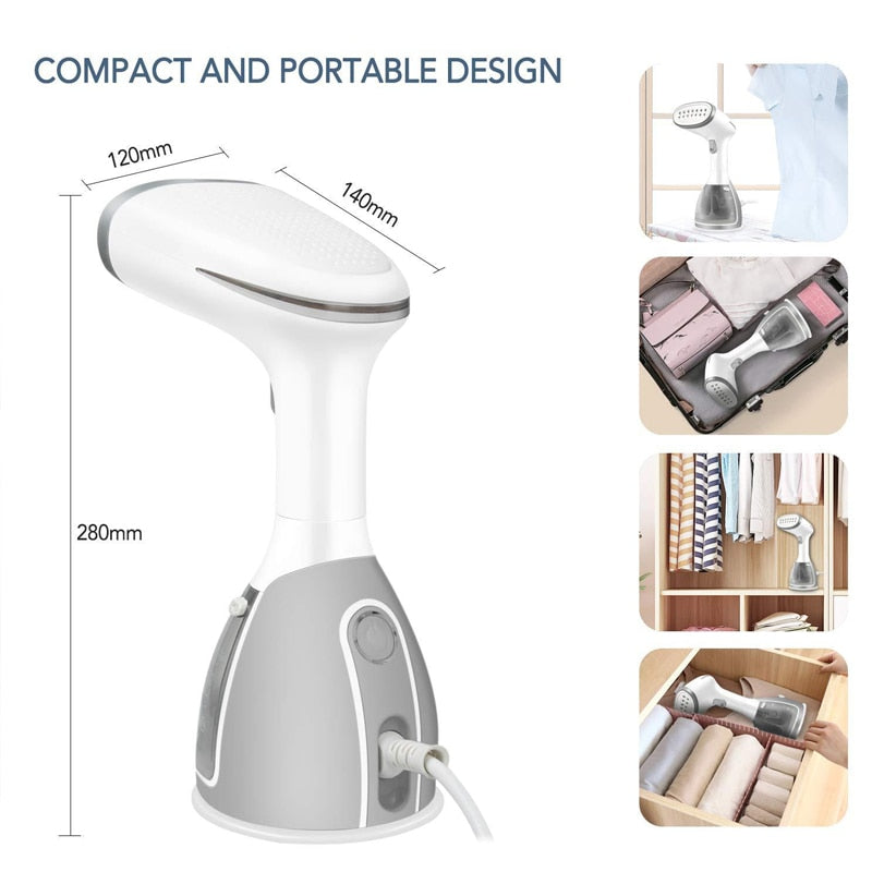 2023 - Clothes Steamer, ferro da stiro verticale portatile 1500w 280ml Fast  Heat Up Handheld Clothes Steamer