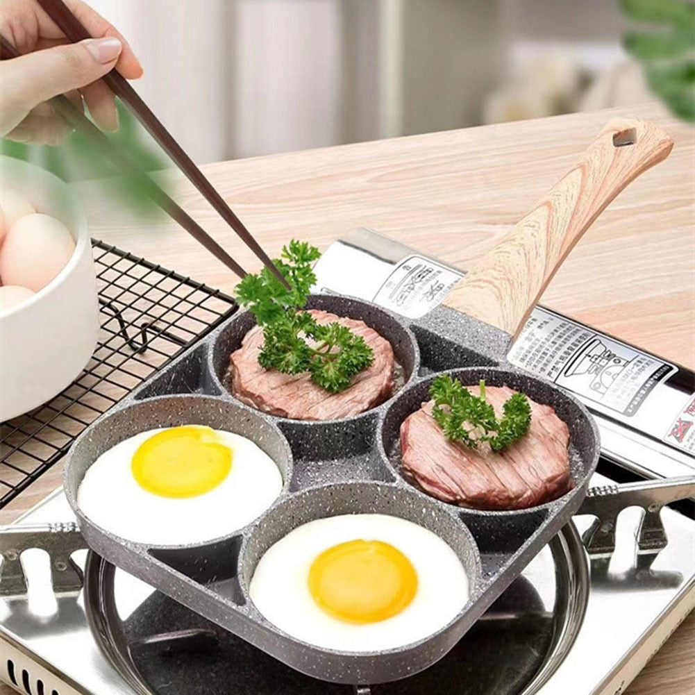  Egg Frying Pan Non Stick - 4 Hole Fried Egg Pans