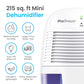 1 Pint Portable Dehumidifier for Small Rooms up to 215 sq. ft.