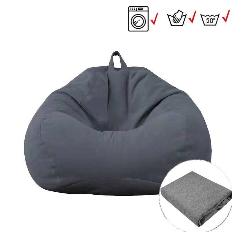 Puff Couch Tatami Inflatable Sofa PVC Lounger Seat Bean Bag Sofas Lazy  Chairs