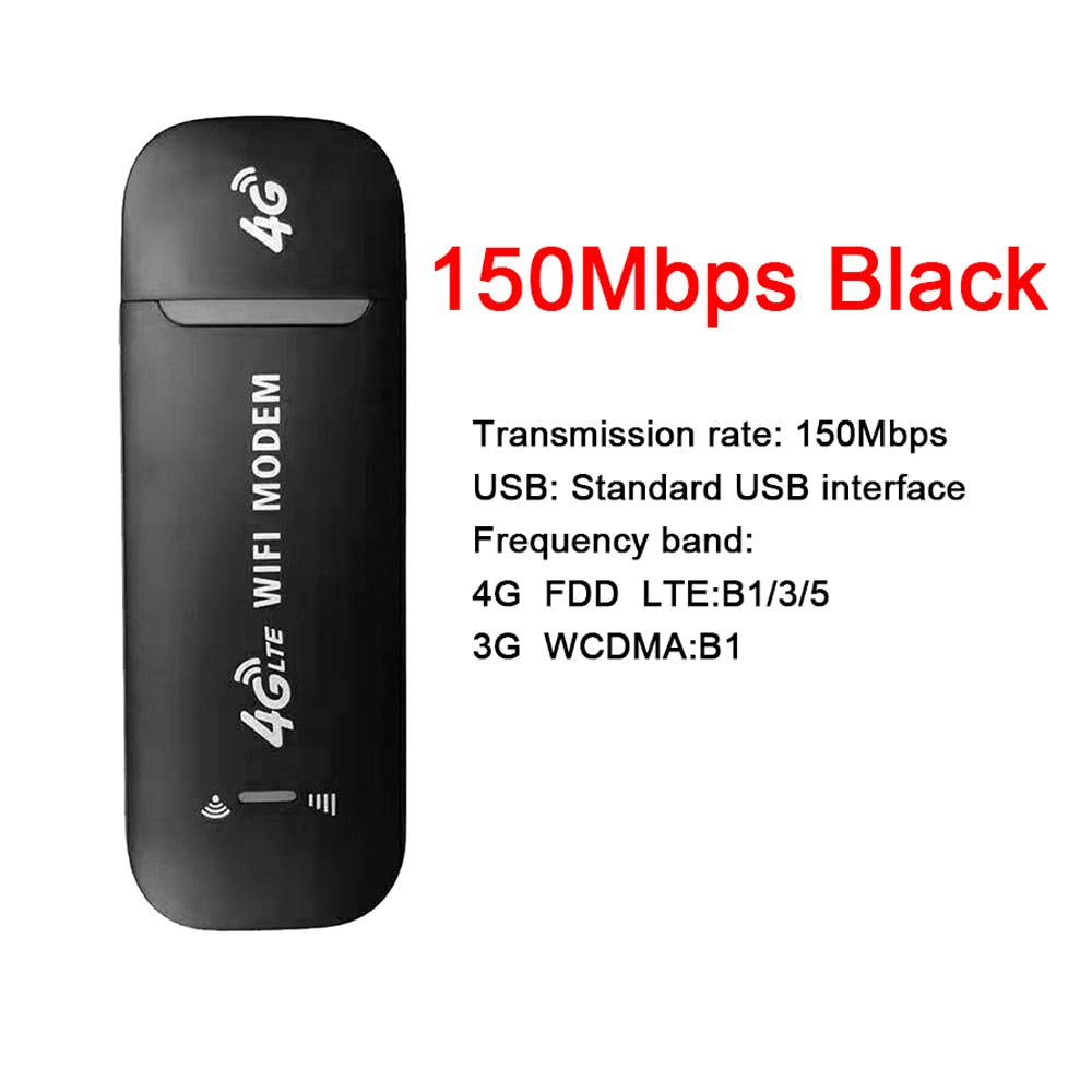 4G/5G Mobile WIFI Router 150Mbps 4G LTE Wireless Router With Sim
